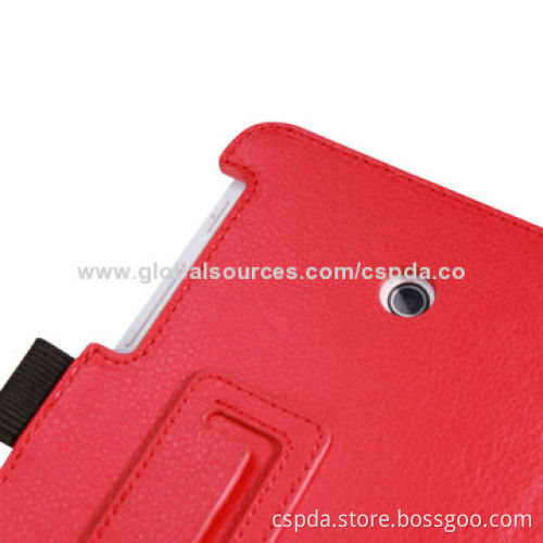 PU Leather Stand Cases for ASUS Fonepad 7 ME175CG, OEM Colors and Materials are Available